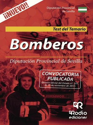 cover image of Bomberos. Diputación Provincial de Sevilla. Test del Temario